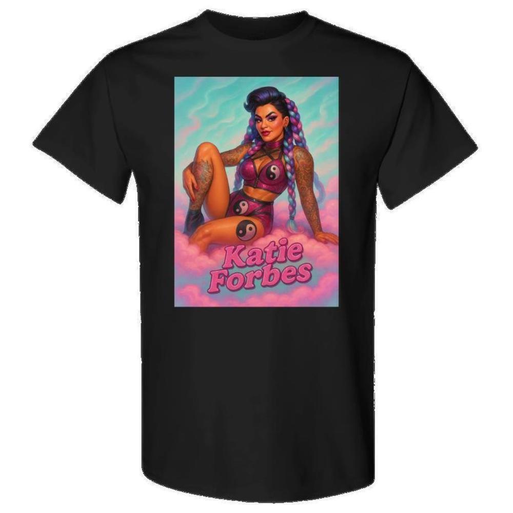 Katie Forbes Cotton Candy Dreams Aesthetic Unisex T Shirt